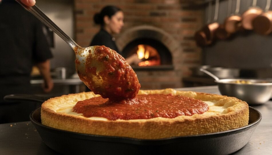 How Deep Dish Pizza is Made: The Artisanal Craft Behind the Pie